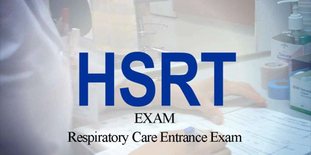 Picture of HSRT Exam-Respiratory Care Entrance Exam